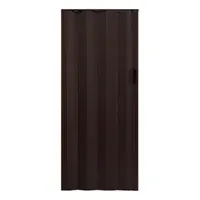 Puerta de interior plegable 6 mm wengue 80 x 200 cm