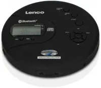 CD-300BK tragbarer MP3 CD-Player schwarz