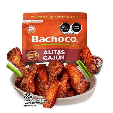 Alitas Cajún Bachoco 600 g