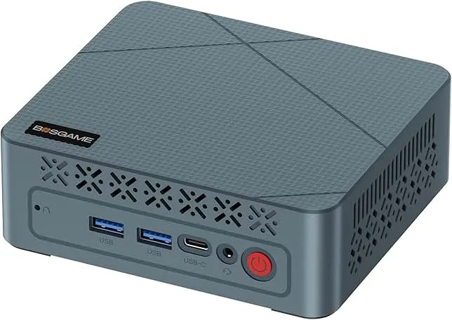 BOSGAME Mini PC E3 Neo, Alder Lake N95 Mini Computers Full-Featured USB-C, 16GB DDR4 RAM, 512GB NVMe SSD, 4K Triple Display, 2.5 Gigabit Ethernet Desktop Computers for Office Business