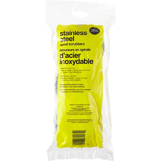 Stainless Steel Spiral Scrubbers