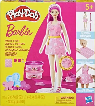 PLAY-DOH BARBIE - COFFRET HEARTS AND HAIR
