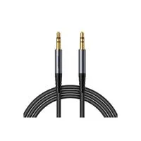 Stereo-Audiokabel AUX 3,5 mm Miniklinke 1,2 m schwarz (SY-A08) AUX-Audio-Kabel