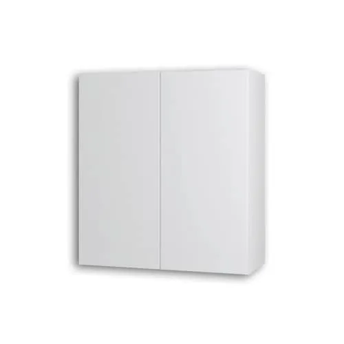 Thomasville Nouveau Cavette 27-inch W x 30-inch H x 11.75-inch D Assembled Kitchen Wall Cabinet/Cupboard in Lilly Solid White with Adjustable Shelves (W2730)