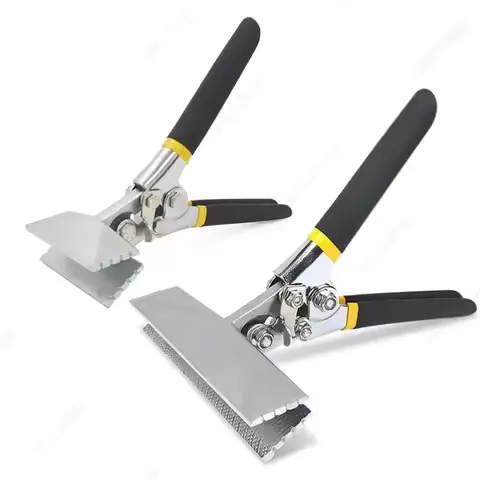 Sheet Metal Hand Seamer Straight Jaw Sheet Metal Bender Tools for Flattening Metal Folding Bending Pliers Hand Tool