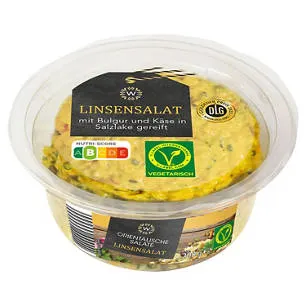 Orientalischer Salat 200 g, Linse-Bulgur