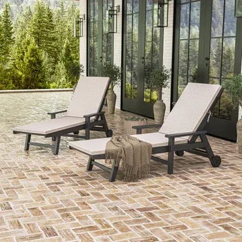 POLYWOOD Prescott Chaise Lounge, 2-pack