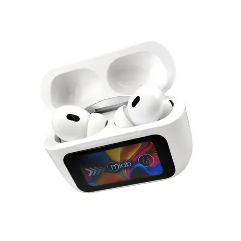 Audifono TWS ANC + ENC AIR-SMART TOUCH SCREEN PRO