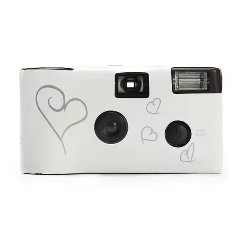16/27 Sheet Flash In Stock 35mm Film Camer Wedding Disposable Camera One Time for Anniversary Birthday Gift Party Vacation