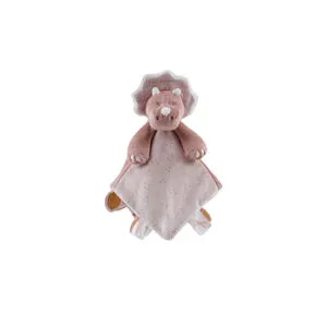 Doudou marionnette en veloudoux Popsie rose poudré