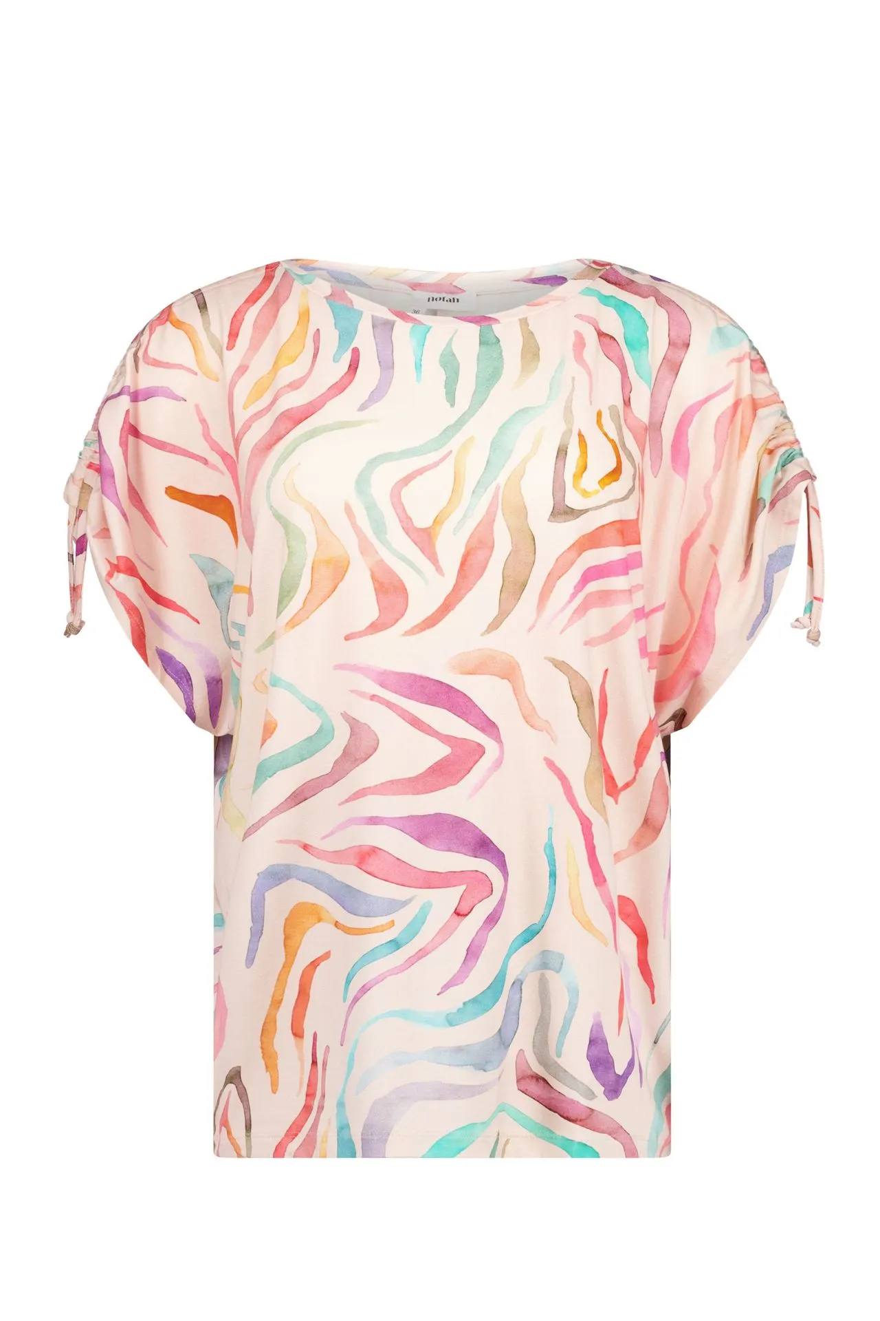 Shirt met kleurrijke grafische print