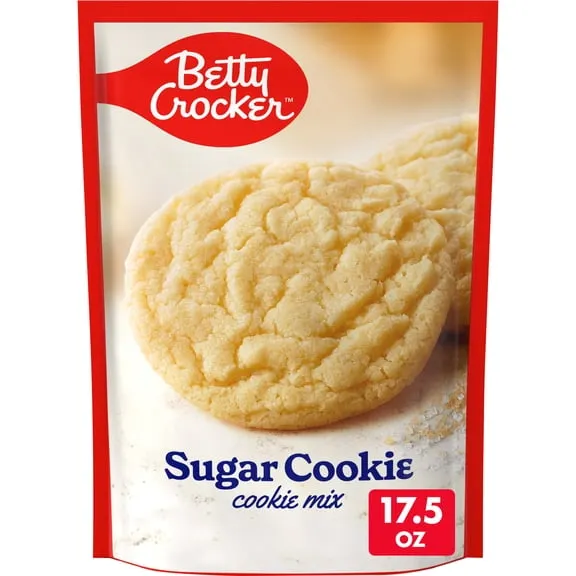 Betty Crocker Sugar Cookies, Cookie Baking Mix, 17.5 oz $3.12 17.8 ¢/oz