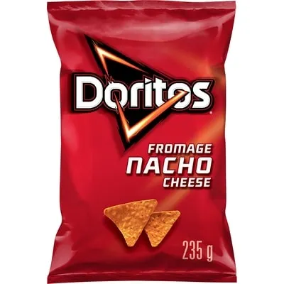 Nacho Cheese Flavoured Tortilla Chips
