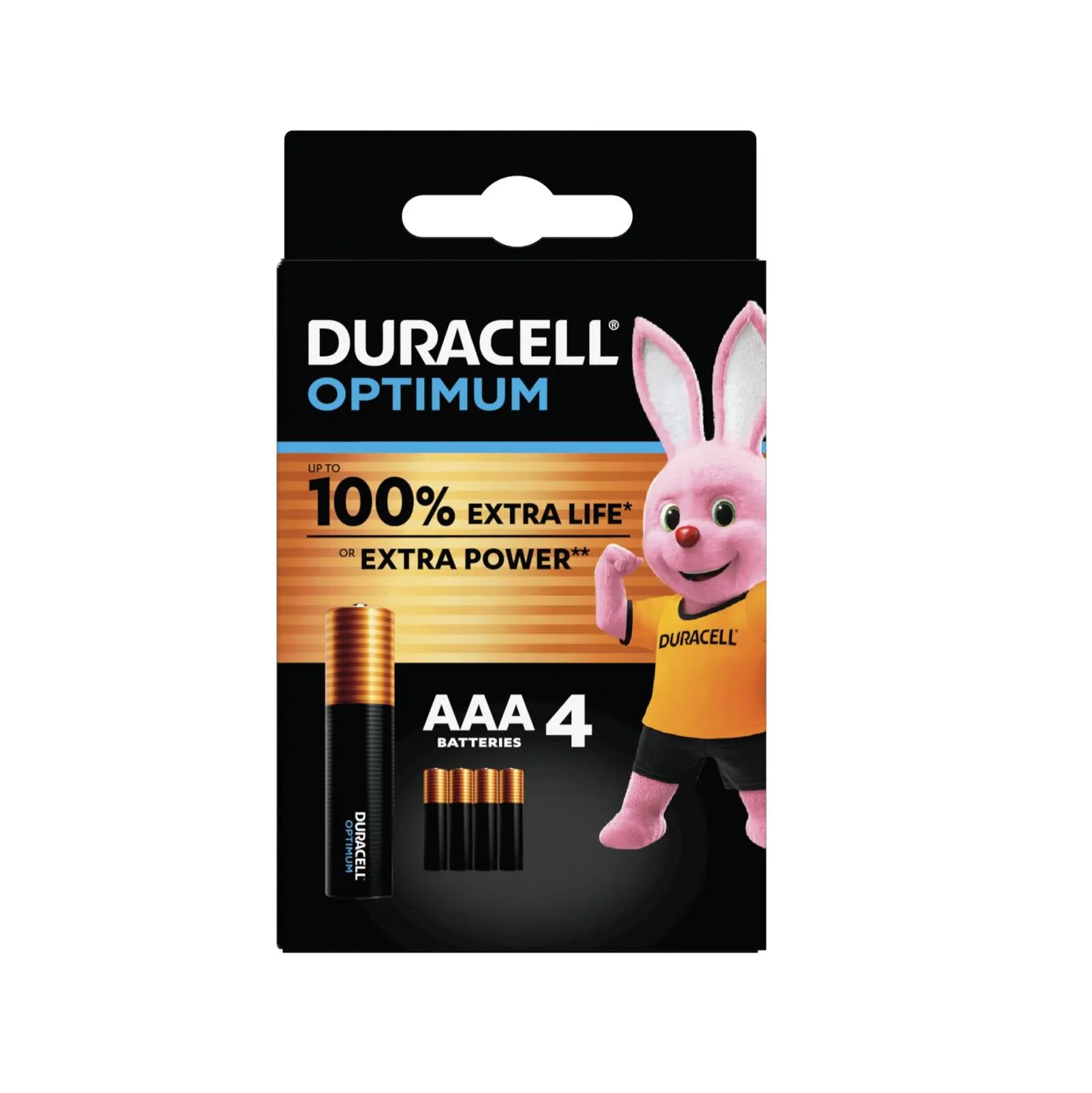 Duracell Optimum ministilo AAA 4Pz