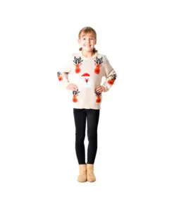 Xmas Jumper Reindeer / Santa Child