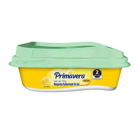 Margarina Primavera Sin Sal 110 g