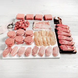 Rastelli’s Variety Protein Locker Pack - 38 Total Packs, 21 Lbs. Total