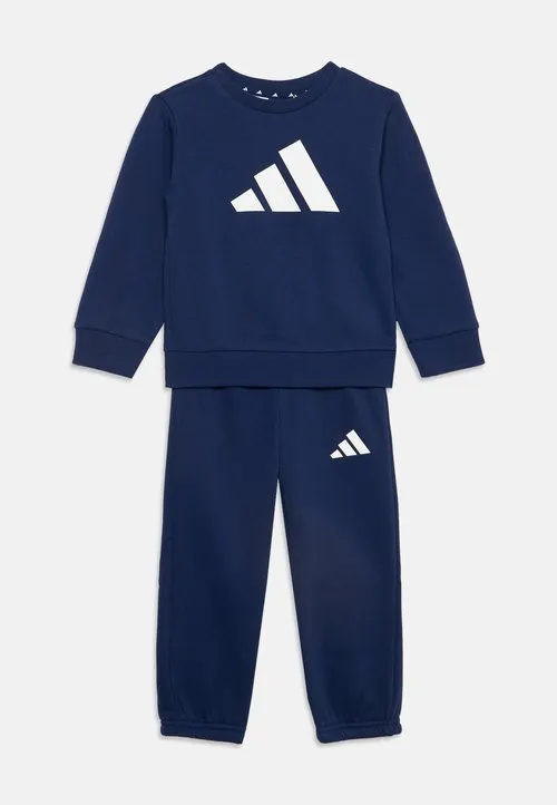 BLOCK BABY UNISEX SET - Treningsdress - dark blue/white