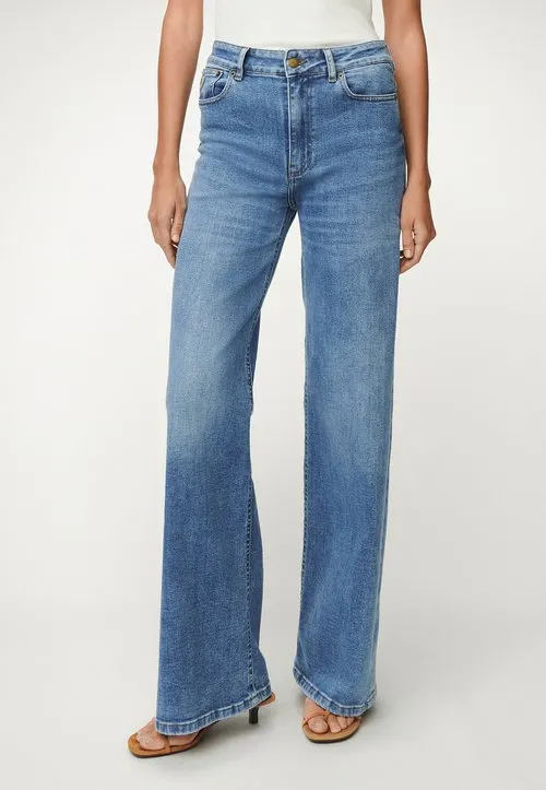 Wide leg - medium blue