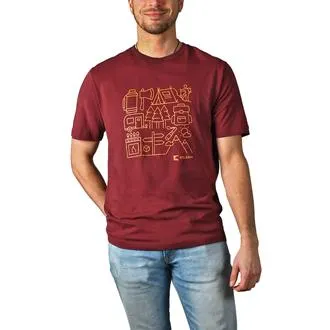 T-shirt Camping pour homme