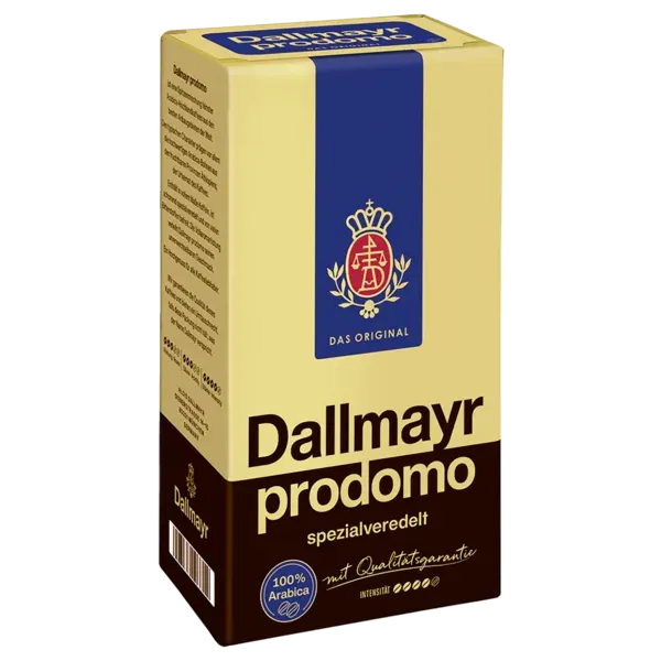 Dallmayr prodomo verschiedene Sorten 500 g Packung (1 kg = 14.90)
