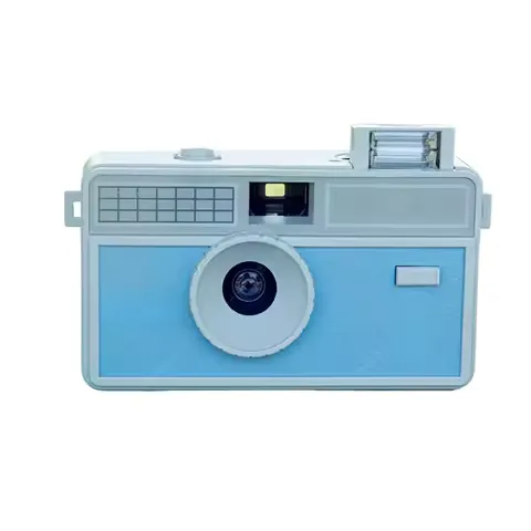 Students Retro Film Camera Entry-Level Reusable With Flash Creative Gift Photo Shooting Compact Camera Campus Daily Use