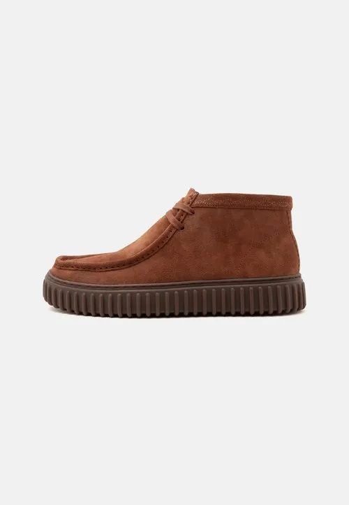 TORHILL HI - Casual snøresko - ginger