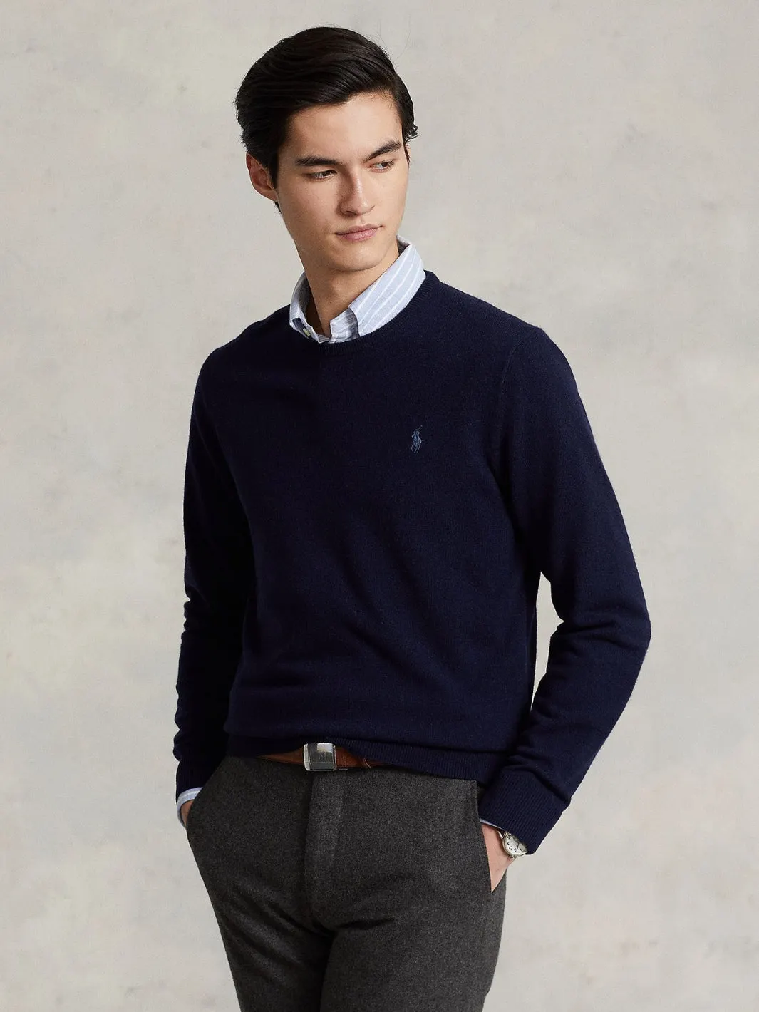 WOOL CREWNECK SWEATER