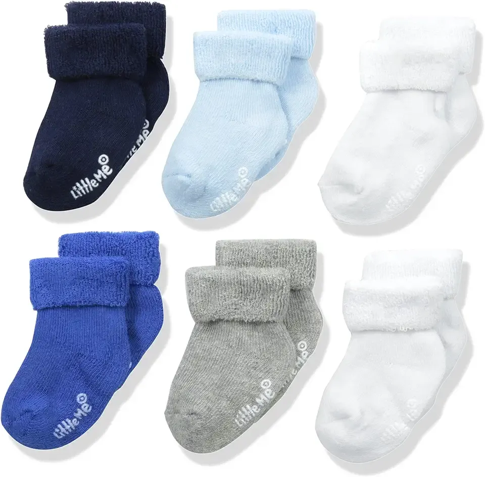 Baby Boys' Think Cotton Turn Cuff Socks