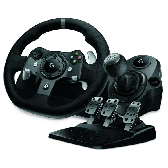 Logitech G920 Wheel and Shifter Bundle for XBOX, Real Force Feedback, Walmart Exclusive