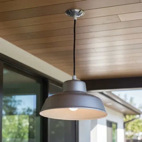 Patriot Lighting® Pewter Outdoor Pendant