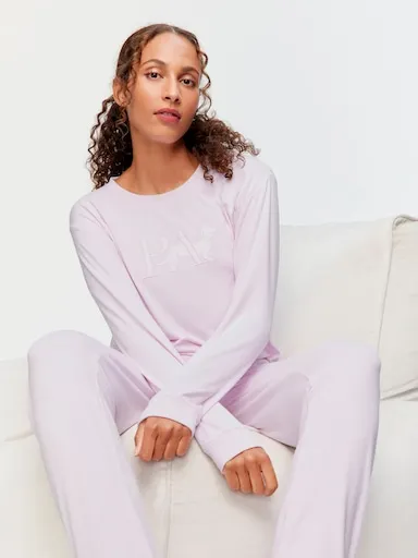 Pink Plush Sweater