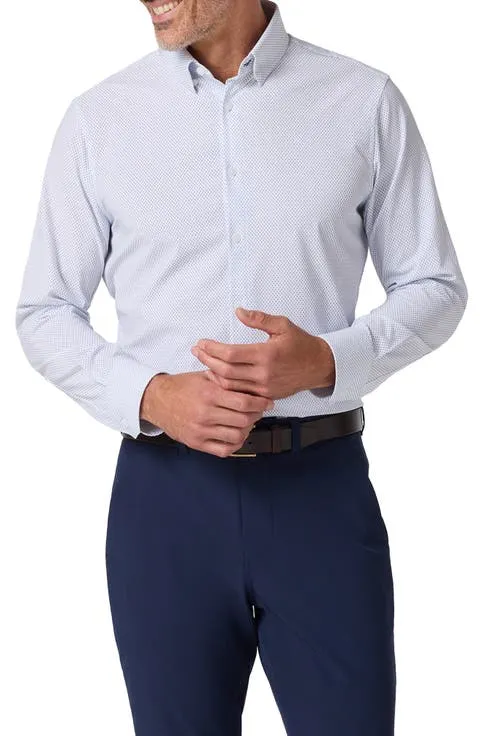 Leeward Trim Fit Performance Button-Up Shirt