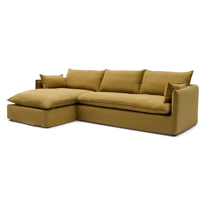 Hoekbank Mare shadow khaki links