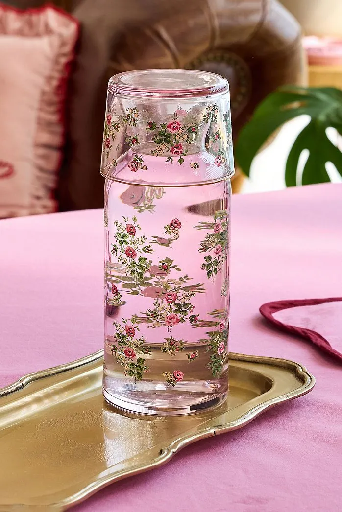 Set di Caraffa Floreale Lorna