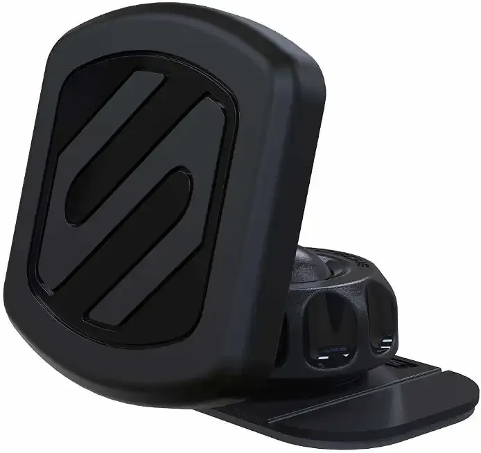 Scosche MAGDMB MagicMount Magnetic Phone Mount for Car, Dashboard Cell Phone Holder with 360° Adjustable Magnet Head, Universal Phone Stand for Car Compatible with iPhone, Samsung, and All Devices