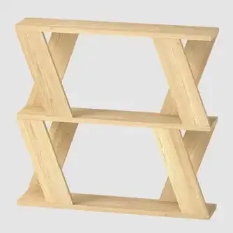 Levede 2 Tier Side Table w/ Magazine Rack