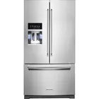 KitchenAid 26.8 CuFt French Door Refrigerator in Stainless Steel with Exterior Ice and Water Dispenser