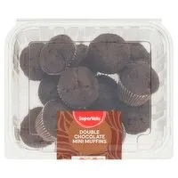 SuperValu Double Chocolate Mini Muffins Tub (340 g) Open Product Description