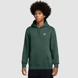 Nike Mens Club Pullover Fleece Hoody