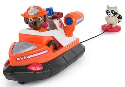 LA PAT' PATROUILLE - VEHICULE + FIGURINE FIRE RESCUE ZUMA