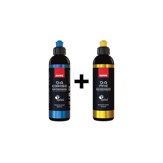 RUPES DA Fine 250ml & DA Coarse 250ml Bundle
