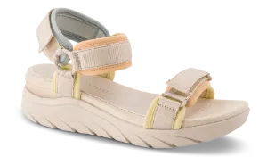 Marco Tozzi Damesandal med hæl Beige 2-2-28542-28