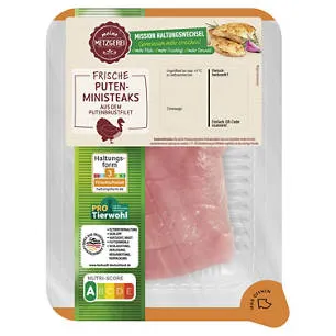 Puten-Ministeaks 400 g