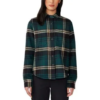 Chemise à manches longues Plusher pour femme