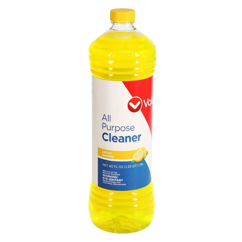 Value Lemon-Scented All Purpose Cleaner, 40 oz.