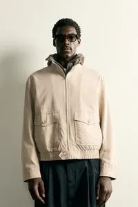 COTTON-LYOCELL REGULAR FIT JACKET