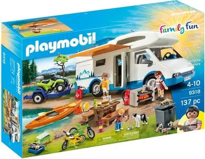 AVENTURE AU CAMPING -9318 PLAYMOBIL Ref : 41169874