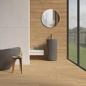 Suelo porcelánico Fiona efecto madera natural 20x120 cm C1 ARTENS