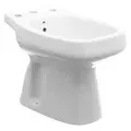 Bidet de apoyo Mónaco 3 agujeros rectangular blanco